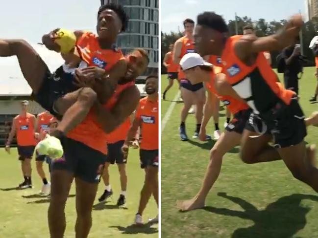 Top streamer IShowSpeed appeared at GWS training.