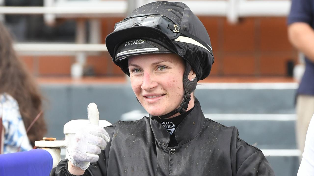 Gun jockey Jamie Kah. Picture: Brett Holburt / Racing Photos