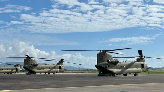 The Australian Defence Force is providing support to Queensland Fire and Emergency Services (QFES) working in flood-affected areas of Far North Queensland. Picture: Ken Wilson