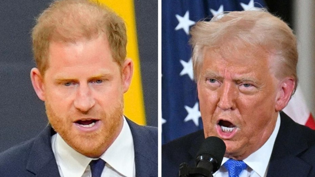 Harry appears to take swipe at Trump