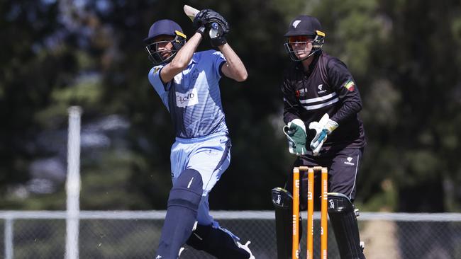 Cricket. CTPL. Ihsan Ul-Haq Lindisfarne. Lindisfarne V Glenorchy. Picture: Nikki Davis-Jones