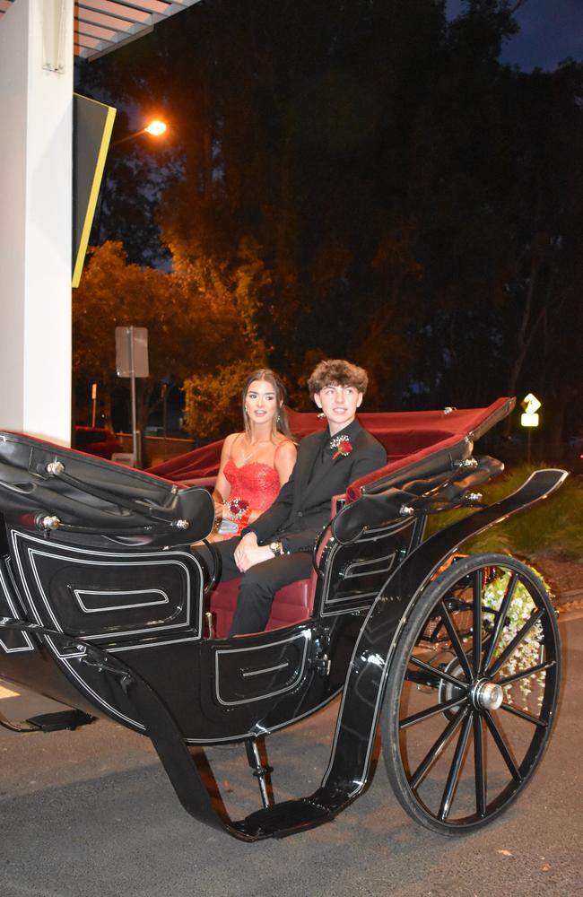 Students at the 2024 Nambour Christian College formal.