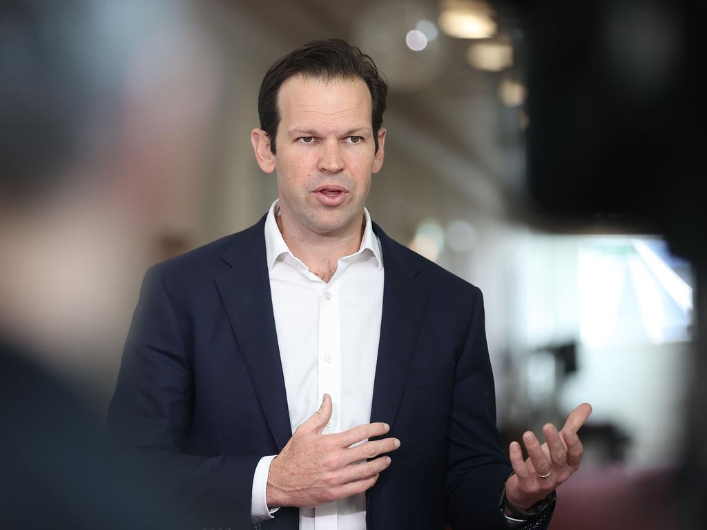 Senator Matt Canavan has questioned the assumptions that underlie the government’s projections. Picture: Gary Ramage