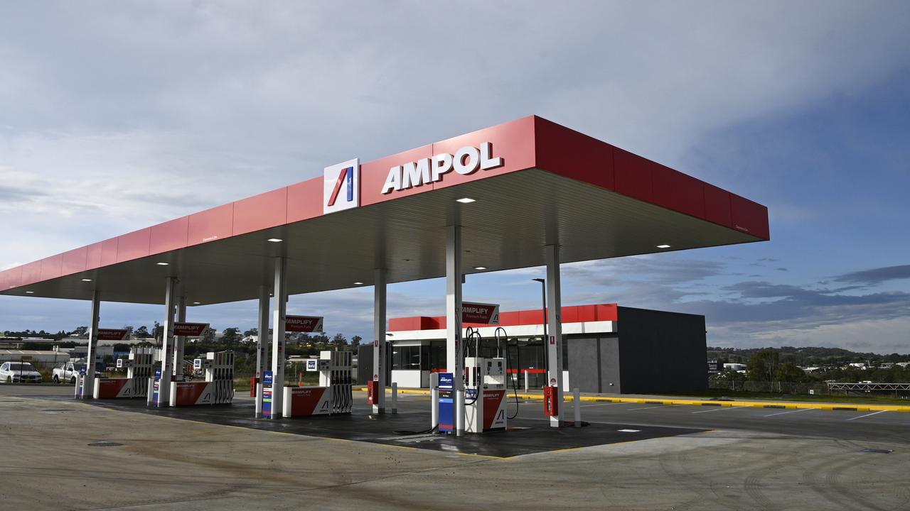 The new Ampol Service Station on the Greenwattle and Alderley Street intersection.