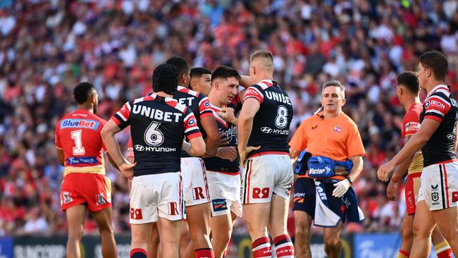 Could players be worth less due to their concussion history? Picture: NRL Images