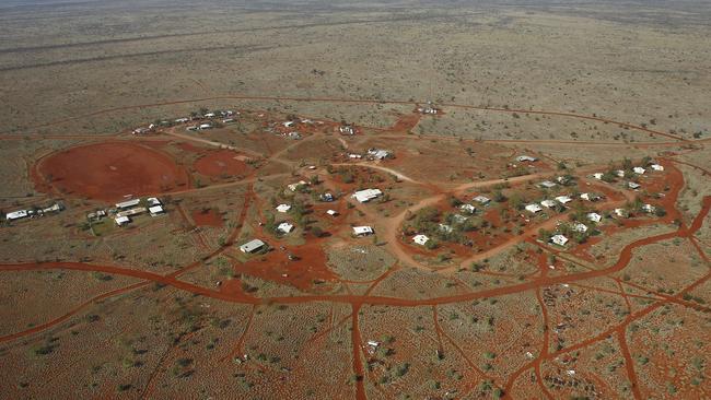 The Northern Territory will be able to stop people from entering or leaving all 76 remote Aboriginal communities, with the exception of medical emergencies and critical services, under strict new biosecurity measures. Picture: Marie Nirme/The Australian