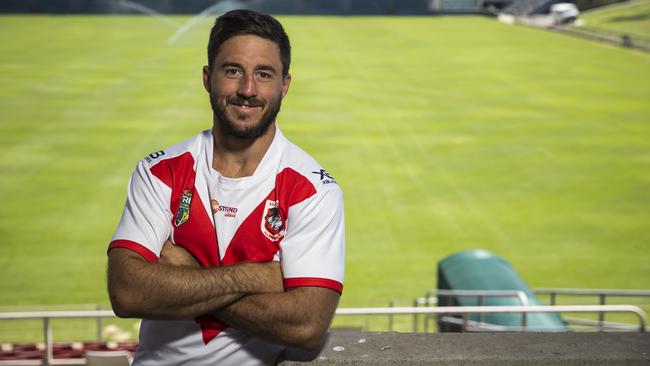 Million-dollar Dragons signing Ben Hunt is settling in nicely. Picture: Dylan Robinson