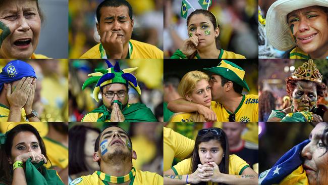 A nation left ruined by sport. AFP PHOTO