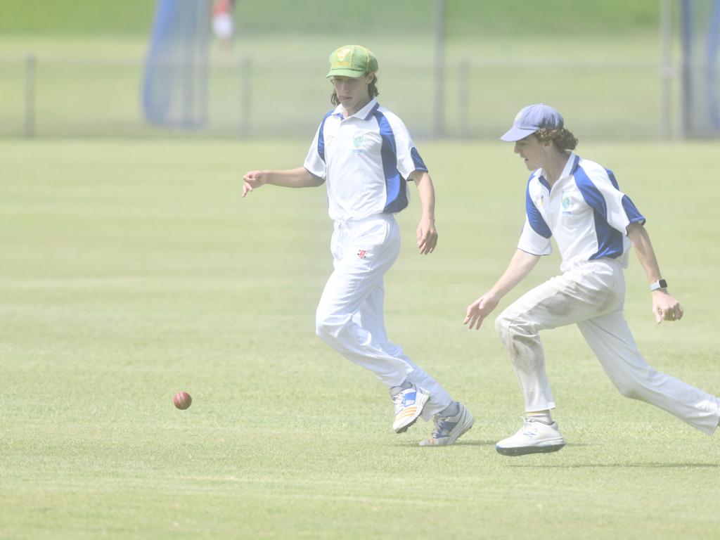 Action in LCCA first grade between Harwood and Yamba at Barry Watts Oval.