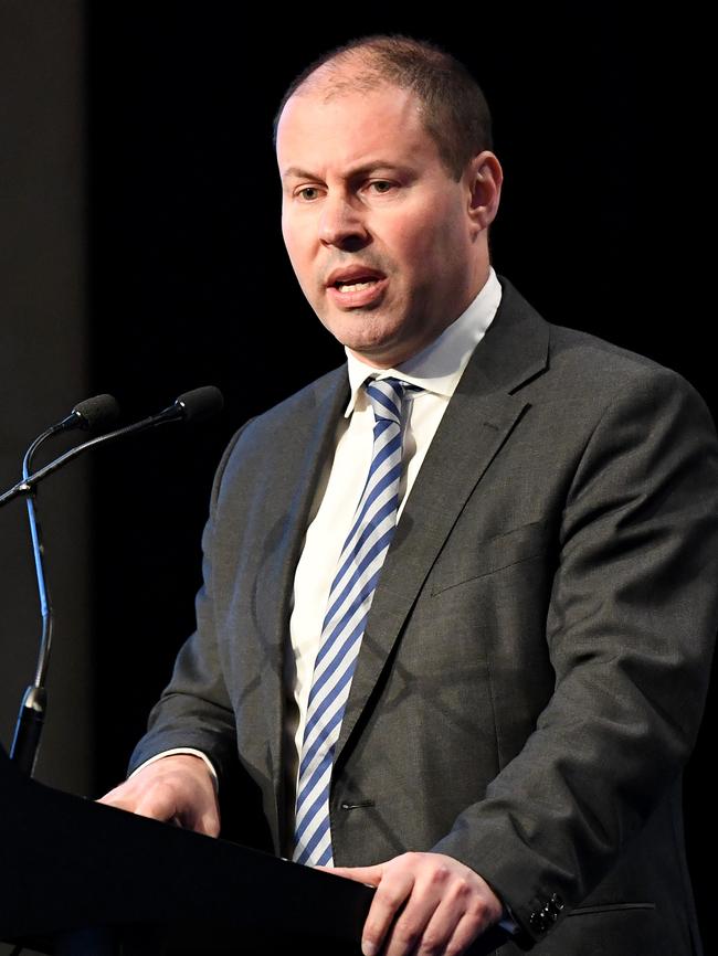 Treasurer Josh Frydenberg will unveil his mid-year budget update on Thursday. Picture: AAP Image