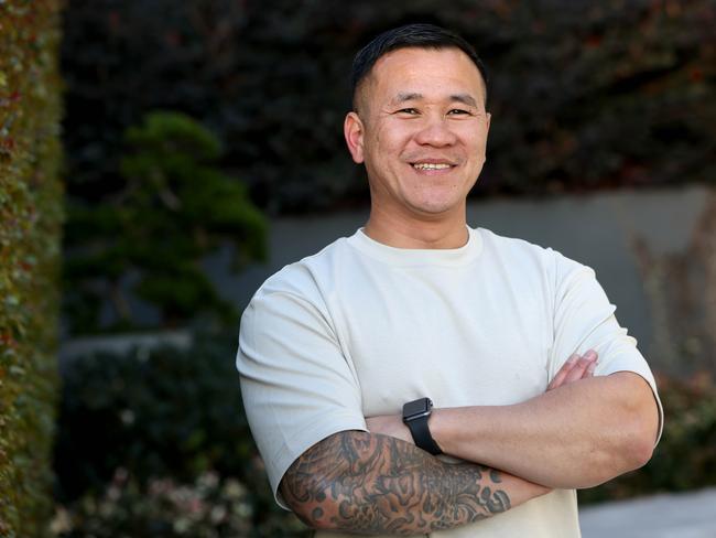 Tony Hoang said he was 13 when he first used drugs. Picture: Damian Shaw