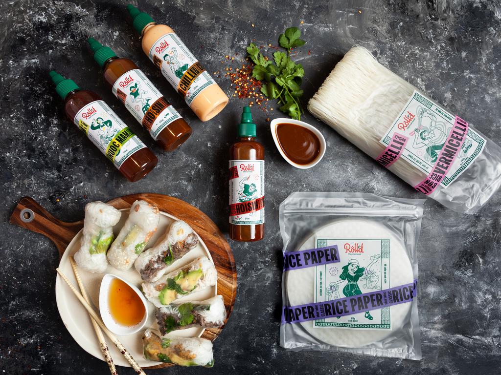 Coles customers can get the Roll’d Rice Vermicelli for $3.50, rice paper for $4 and a variety of sauces for $6.