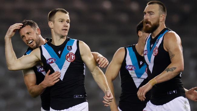 Port Adelaide are emerging strongly as real flag threats.