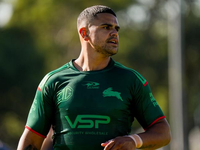 Latrell Mitchell looks in tremendous shape ahead of his NRL return. Picture: South Sydney Rabbitohs