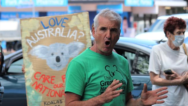 Bellingen Mayor Dominic King is a strong supporter of the Great Koala National Park. Photo: Tim Jarrett