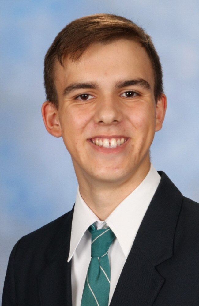 James Davies, Wellington Point State High School captain. Picture: Contributed