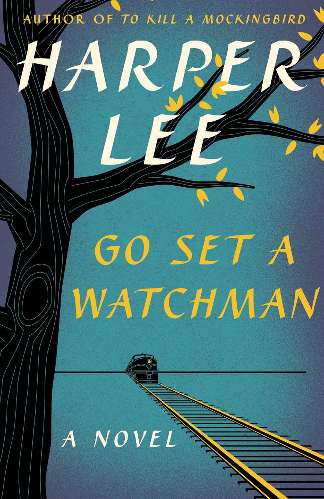 New book cover ... released by HarperCollins shows Go Set A Watchman, a follow-up to Harper Lee's To Kill A Mockingbird. The book will be released on July 14. Picture: AP