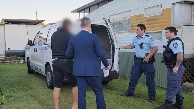 Prculovski was arrested. Picture: NSW Police