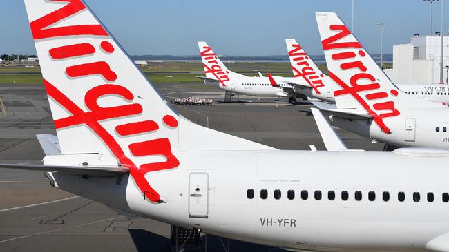 The final bidders for Virgin will not be known until Tuesday. Picture: AAP