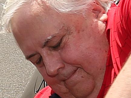 6/3/2016; Clive Palmer gets into his car after leaves a restaurant after lunch with a friend at Sanctuary Cove on the Gold Coast. Palmer seemed relaxed just a day before a creditors meeting over his nickel refinery in Townsville. Lyndon Mechielsen/The Australian