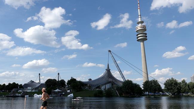 The Olympic Tower in Munich, built for the 1972 Games. Picture: Alexander Hassenstein/Getty Images