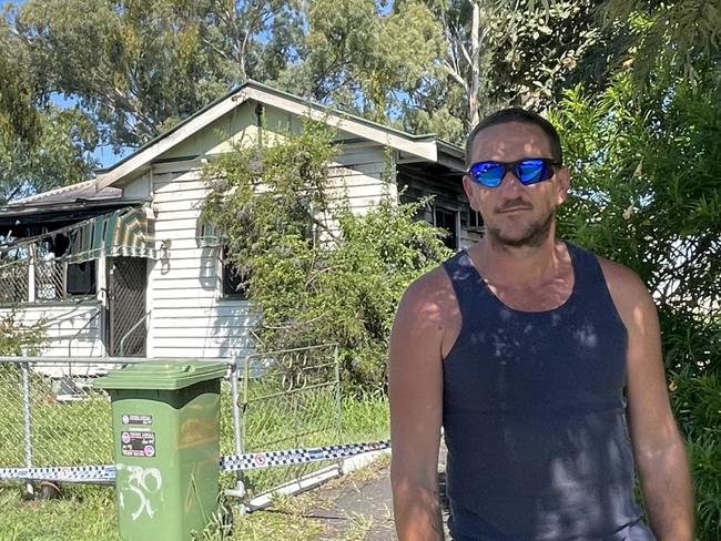 Murray McCallum (32), one of the three men who pulled a man out of a burning home. Picture: Emily Devon