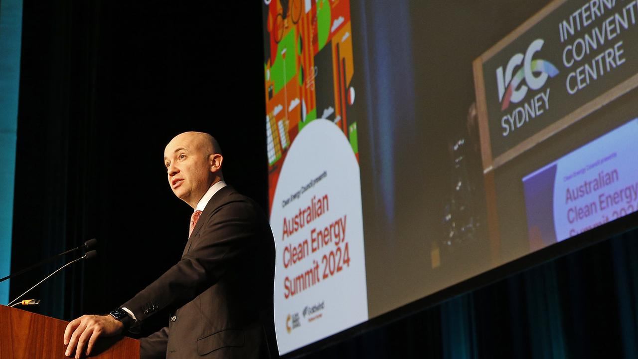 Matt Kean gave the keynote address at the Australian Clean Energy Summit earlier this year.