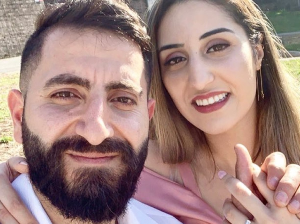Aude Alaskar pictured with his wife Yasmin.