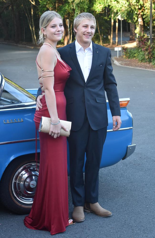 St Teresa's Catholic College students arriving at their 2022 graduation ceremony. Picture: Eddie Franklin