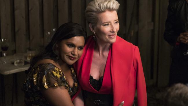 Mindy Kaling and Emma Thompson pair up in this delightful light comedy.