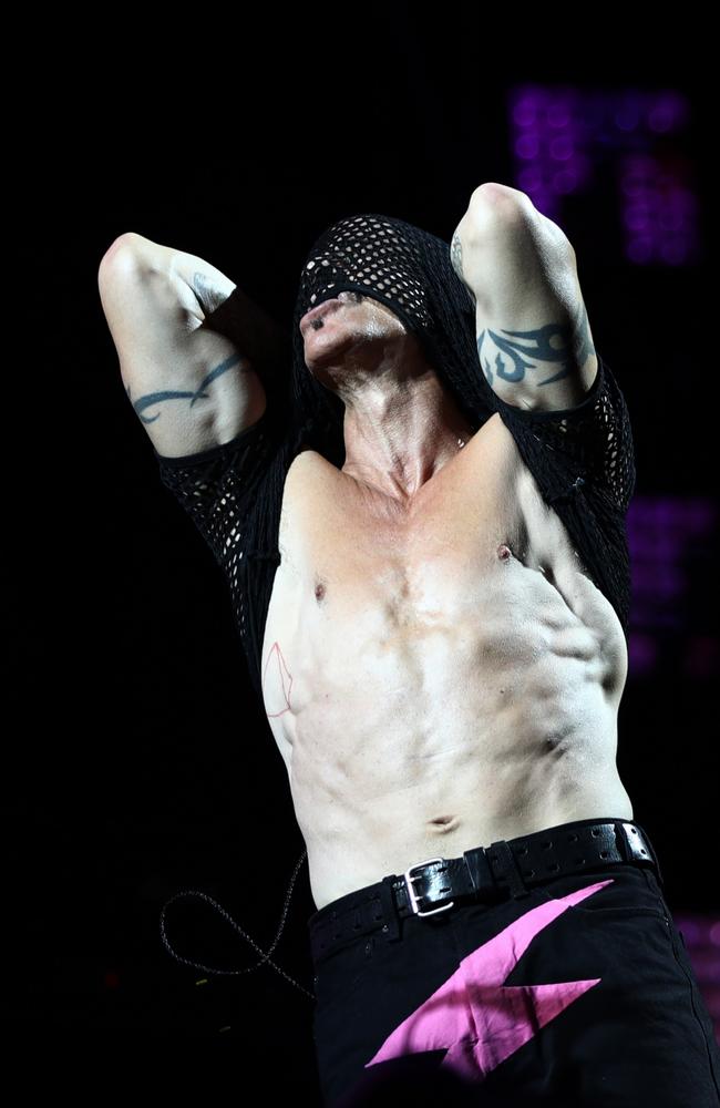 Anthony Kiedis on stage. Picture: WireImage