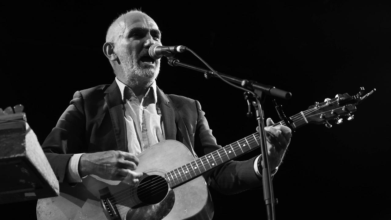 Paul Kelly playing on the Foundation Stage at WOMADelaide 2022. Pic: Rob Sferco