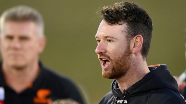 The Giants are confident in coach Cam Bernasconi’s vision for the team ahead of his season year in charge. Picture: Morgan Hancock/AFL Photos via Getty Images