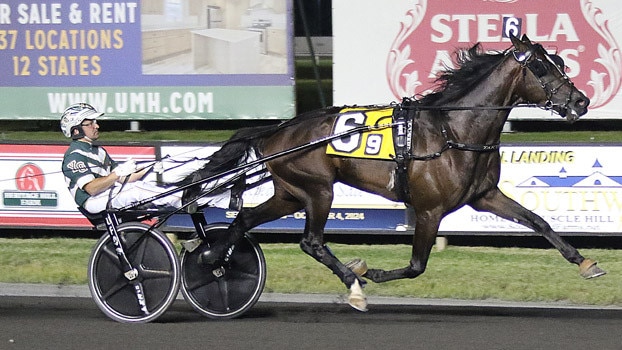 Gun driver Yannick Gingras. Picture: Courtesy The Meadowlands