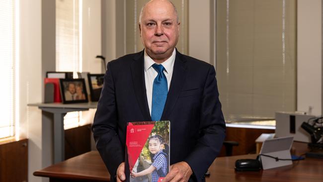 Victorian Treasurer Tim Pallas delivered his tenth state budget on Tuesday. Picture: NCA NewsWire / Diego Fedele