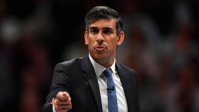 Former Chancellor to the Exchequer and loser in the leadership battle Rishi Sunak. Picture: Getty Images