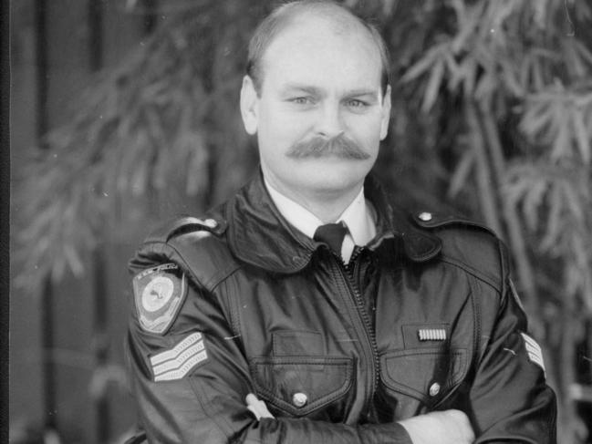 Ron Mason in uniform in 1989.