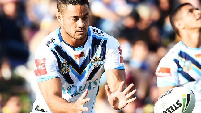 Jarryd Hayne was a massive signing for the Titans.