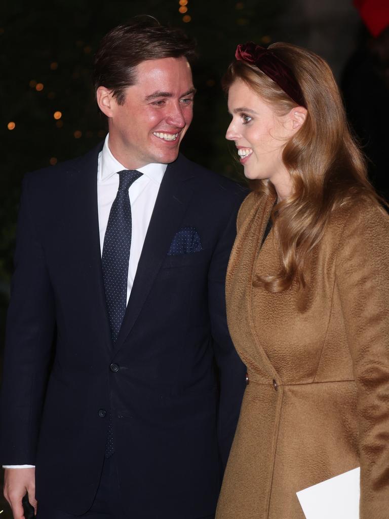 Princess Beatrice and Edoardo Mapelli Mozzi. Picture: Chris Jackson/Getty Images