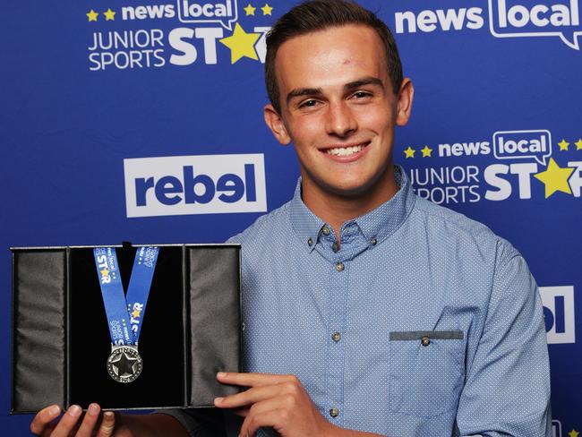 Patrick Gleeson won the Blacktown Advocate Young Sporting Spirit Award.