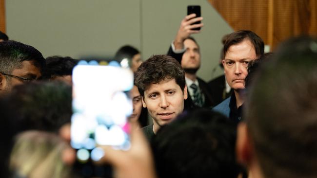 OpenAI chief executive Sam Altman in Melbourne: ‘We know AI could destroy the whole world.’