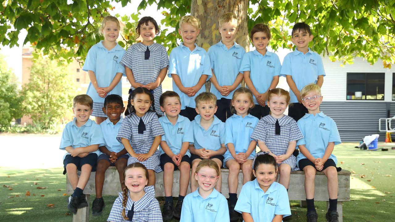 St Margaret's Primary School 2025 Prep SB front Murphy Wilson, Marli Maccoll Haven Petrovski. Middle Levi Poole, Adam Alex, Maya Cholinski, Harry Haberfield, Max Mactier, Edie Harvey, Millie Flood, Lennox Mahoney. Back Indira Clapinski, Pippa Dooris, Hutch Miller, Oliver Menheere, Ted Lawson, Leo Likoudis