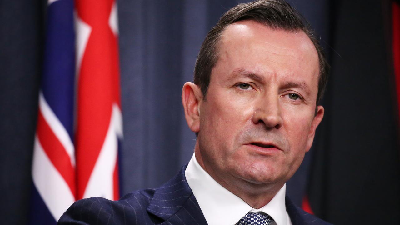 Premier Mark McGowan has refused to reopen his state’s borders. Picture Jackson Flindell/The West Australian