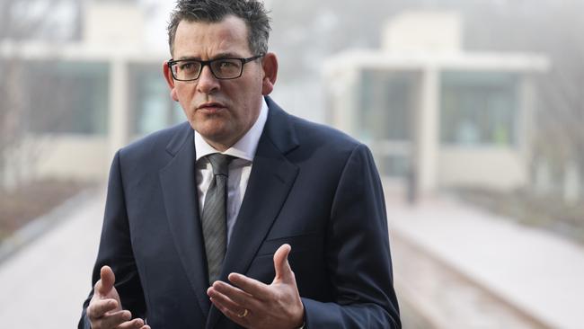 Victoria is under a mount of debt under Daniel Andrews. Picture: Martin Ollman