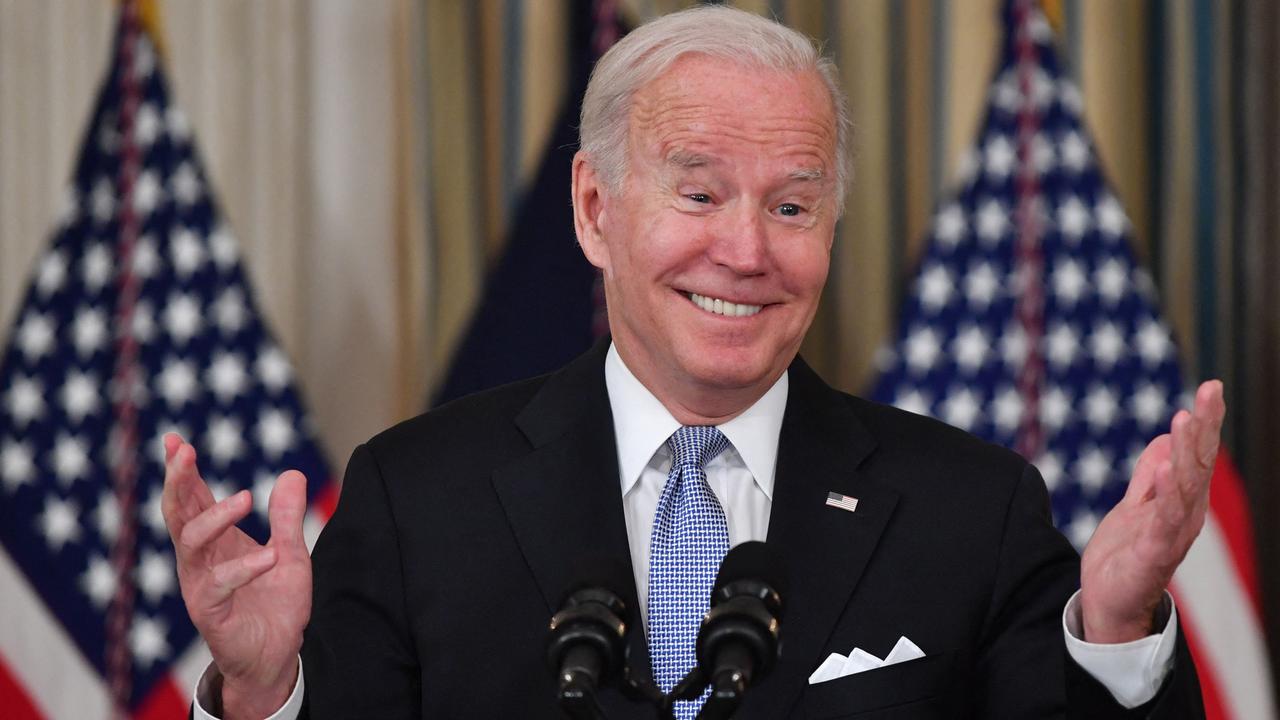 US President Joe Biden. (Photo by ROBERTO SCHMIDT / AFP)