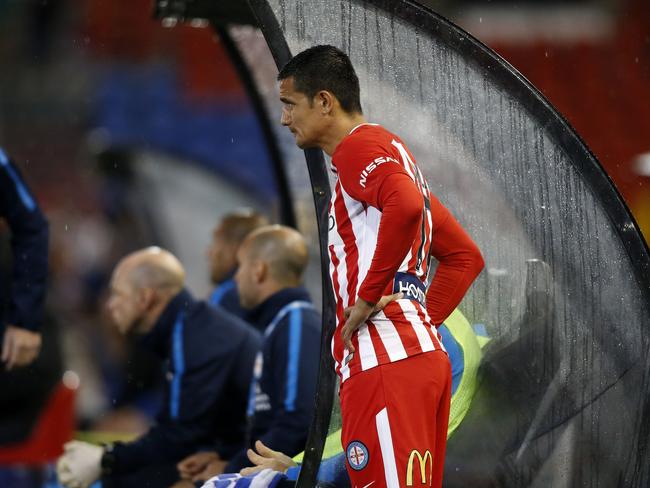 Tim Cahill has had enough of being nailed to Melbourne City’s bench. Picture: AAP