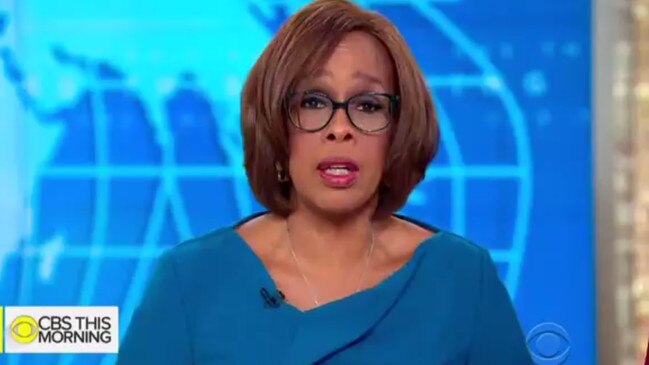 Gayle King is on Network 10.