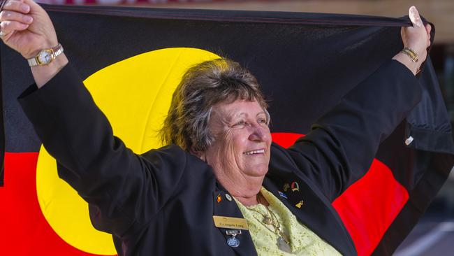 Cr Angela Long during NAIDOC Week celebrations. Picture: Valeriu Campan