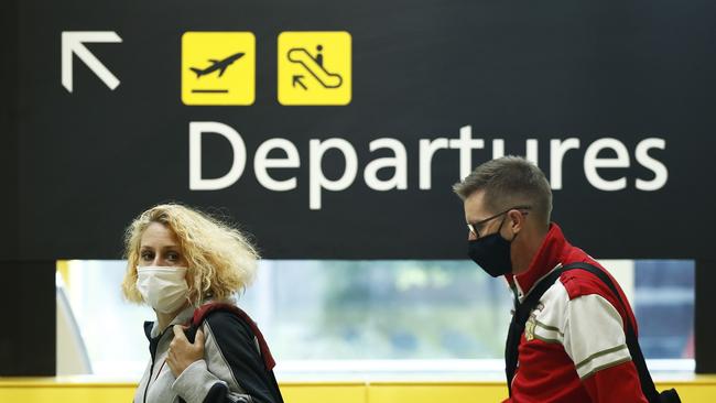 Qantas could be waving farewell to its Sydney headquarters, affecting many jobs. Picture: Daniel Pockett/Getty Images