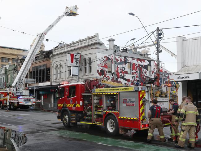 The last suspicious fire was in January on Chapel Street. Picture: David Crosling